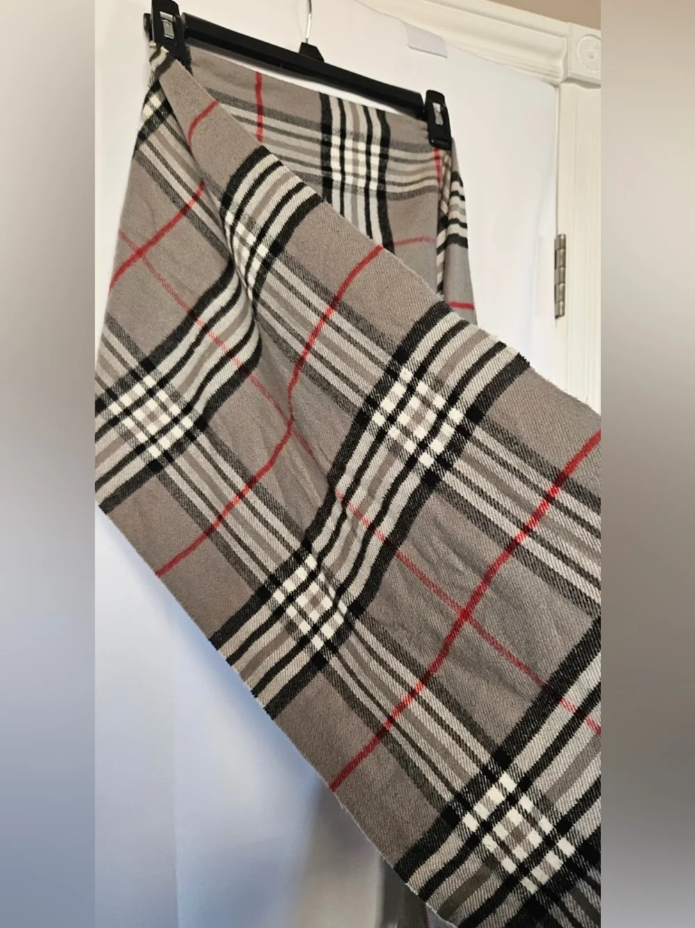 Italy Designs plaid‎ cashmere scarf wrap